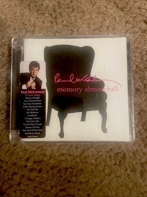 Paul McCartney - '' Memory Almost Full '' - 2007 , 13 Track CD  Brand New!