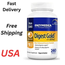 Enzymedica Digest Gold Digestive Support Supplement - 240 Count