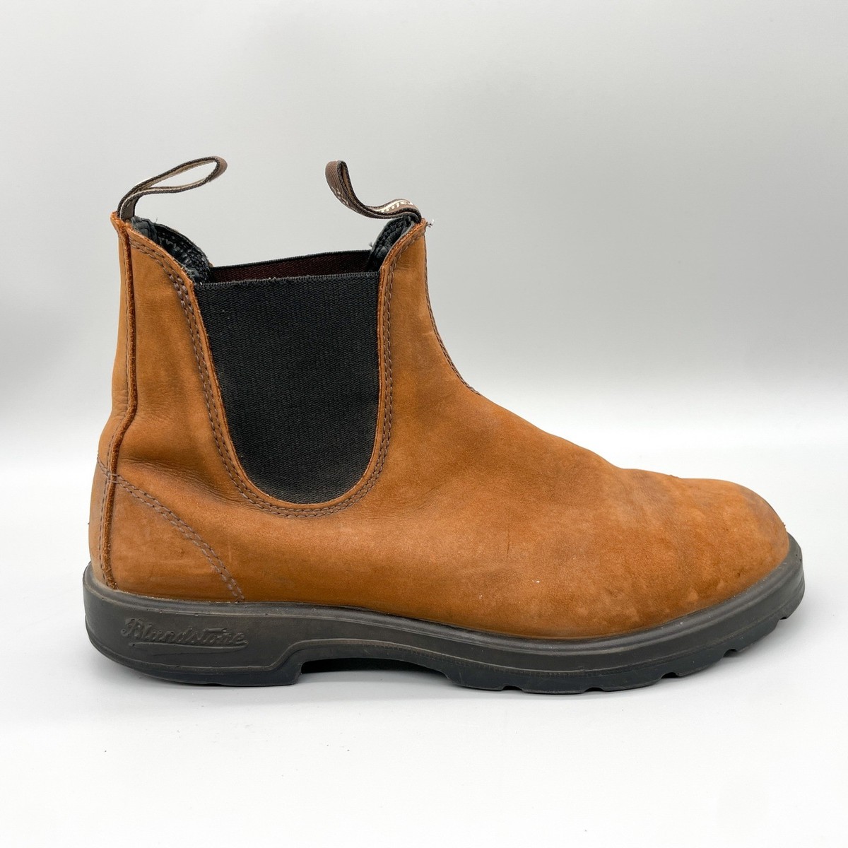 Blundstone Men\'s Classic Brown Leather Chelsea Boots Mens Size AU 10 US 11 Claret Full Grain Leather Chelsea Boots, Men main image 4
