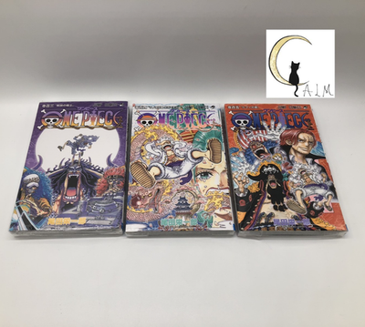 One Piece Manga Vol. 103, 104, 105 Set - Japanese Edition - Brand