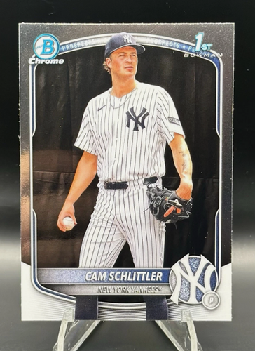 Cam Schlittler 2025 Bowman Chrome #CPA-CSC Prospect Auto - Green Refractor /99 (1st) Price Guide - Sports Card Investor