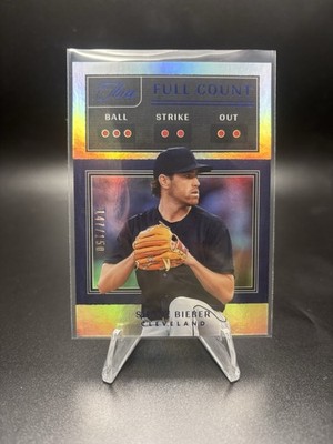 Shane Bieber 2022 Panini Three and Two Full Count 147/150 #FC-8