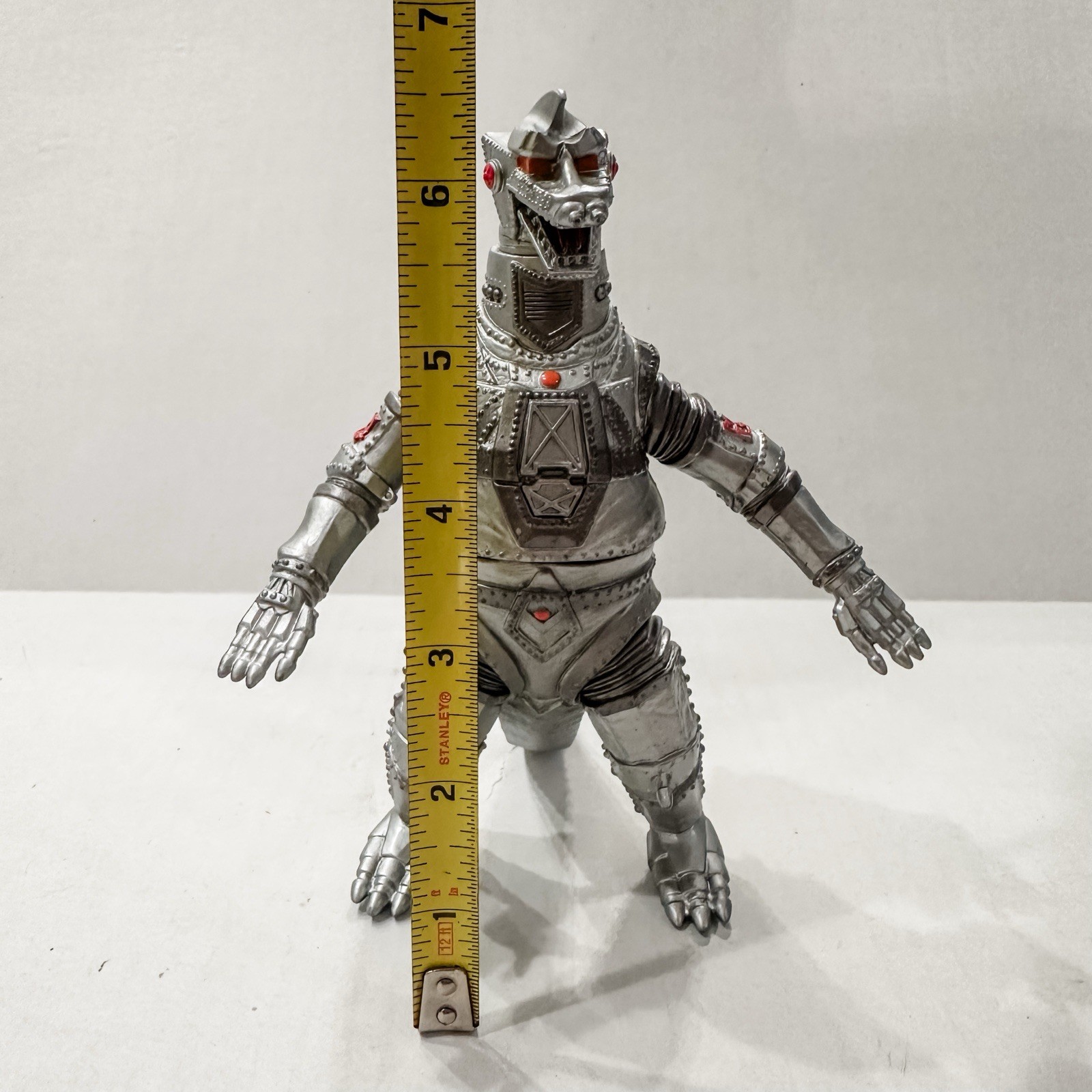 2009 Bandai MechaGodzilla 6.75" Toho Action Figure Godzilla Posable Toy GOOD