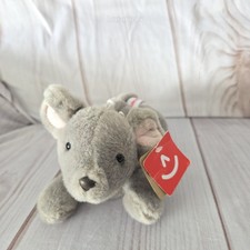 Aurora Mini Flopsie Missy Mouse Beanbag Plush Stuffed Toy Gray 8 Inch 2021