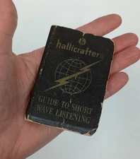 1961 Hallicrafters Guide to Short Wave Listening S-120 S-94 S-95 SX-110 SX-62A