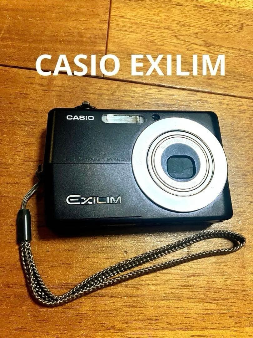 CASIO EXILIM EX-Z500 Black Compact Digital Camera LCD Works Well