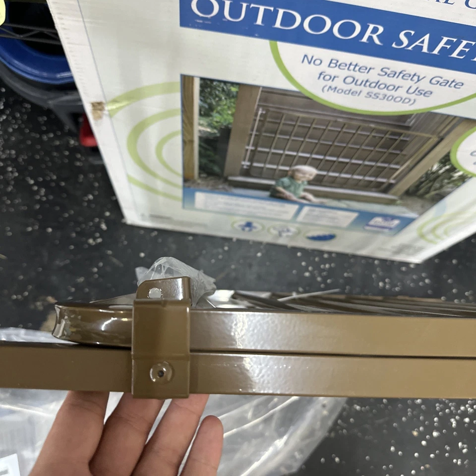 Puerta de seguridad exterior negra SS30OD Cardinal Gates (ver fotos) Foto 3 de 4