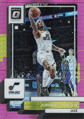 2022-23 Panini Donruss Optic - Jordan Clarkson Pink Hyper Utah Jazz