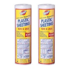 Warps Sp-4ch10-C 10" X 25' Clear Plastic Sheeting (2, One Pack) 2 4.79 lbs