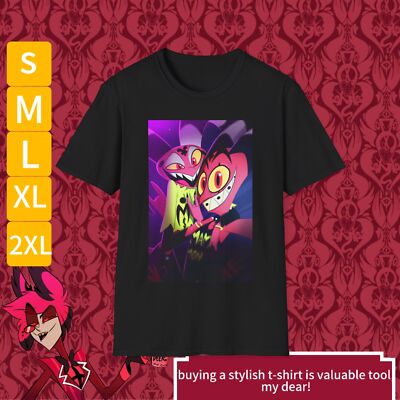 Helluva Boss Mammon Fizzarolli Blitzo Unisex Softstyle T-Shirt
