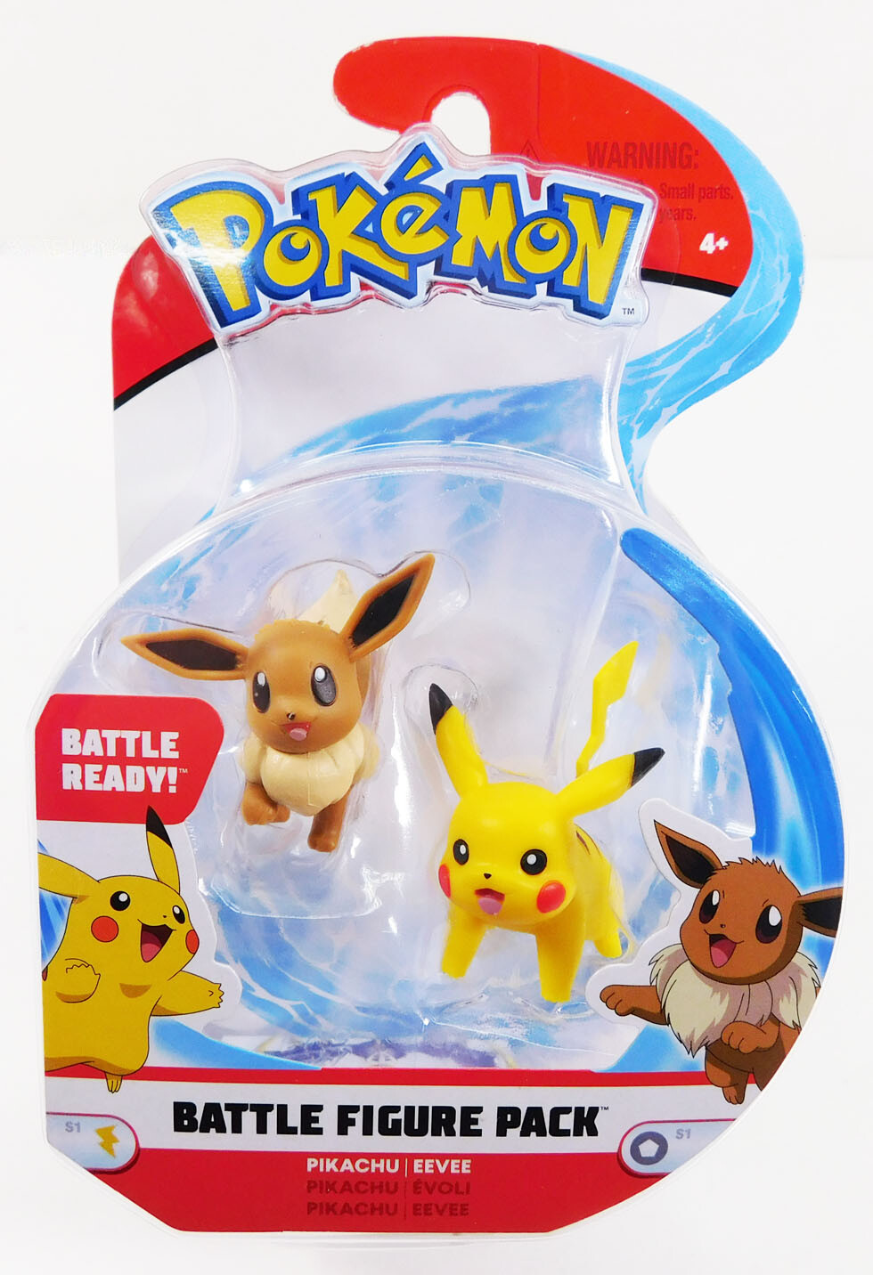 pikachu and eevee figure