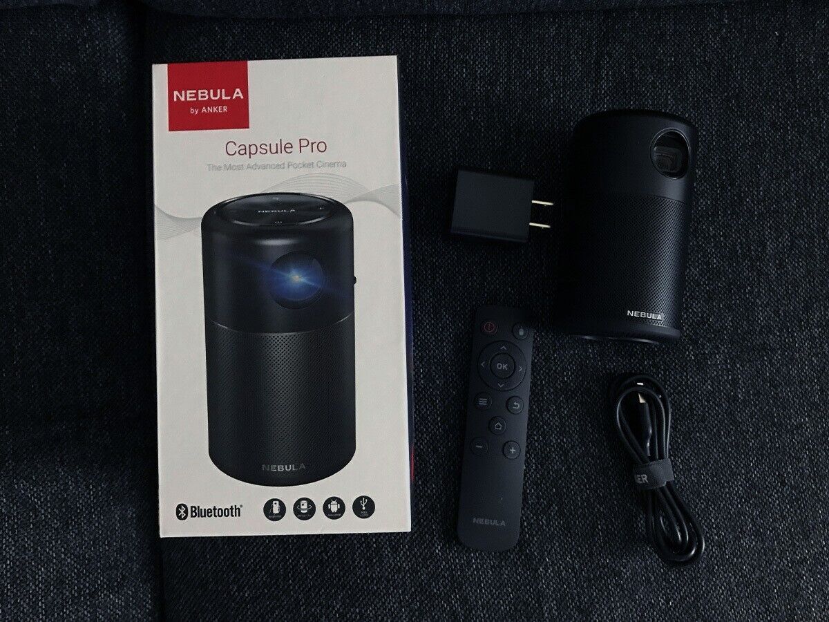 Nebula Capsule Pro red anker プロジェクター - プロジェクター