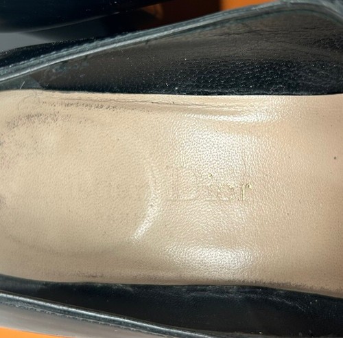 Dior Black Leather D-Doll Mary Jane Pumps Size 35 1/2 D - Picture 6 of 9