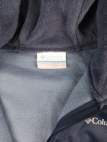 COLUMBIA BOYS YOUTH STEENS MOUNTAIN NOVELTY HDD FLEECE BLUE MEDIUM - Picture 6 of 7