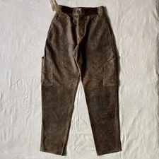 Giorgio Armani Cargo Leather Pants Archive New Unisex Vintage Archive
