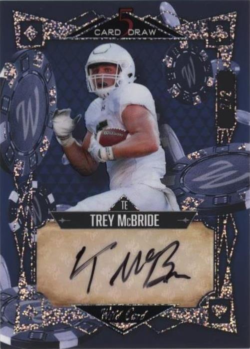 2022 Wild Card 5 Card Draw Trey McBride #5CDM-100 - 1 of 2
