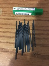 (15) 1/16" x 1-7/8" OAL HSS 135° Black Oxide Finish Jobber Drill