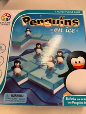 Penguins on Ice - Smart Games Solo Puzzle Game Educational Toy New!