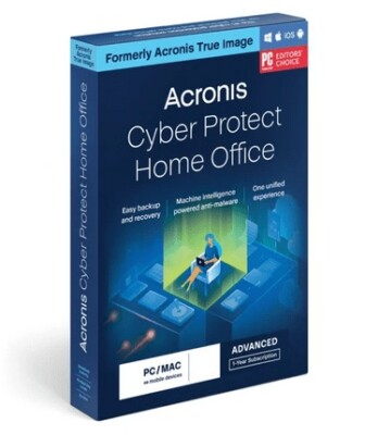 Acronis Cyber Protect Home Office Advanced, 5 Geräte - 1 Jahr + 50/500 GB Cloud-