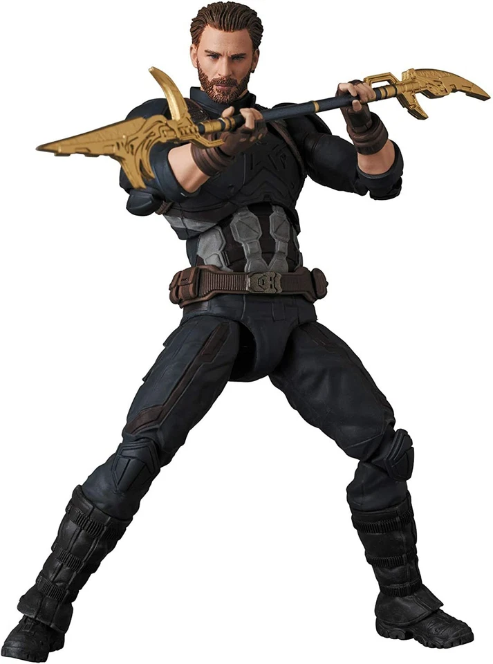 MAFEX Nº122 CAPITÁN AMÉRICA GUERRA INFINITA Ver. Figura Foto 2 de 4
