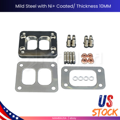 MAMBATek T4 Divided To T3 Undivided Turbo Inlet Manifold Flange Adapter – UK Stock