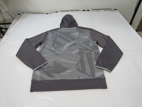 New Anaheim Ducks Mens Sizes S-M-L-2XL Gray Reebok Playdry Hoodie $90 - Picture 2 of 6