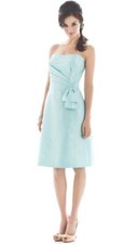 AQUA TEAL TURQUOISE Short Bridesmaid Dress, Mother of the Bride, Size 10 Rg$249