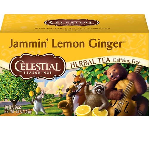 Celestial Seasonings Tee Jammin' Zitrone Ingwer Kräuter 20 Beutel/Box (2 Boxen)  - Bild 6 von 7