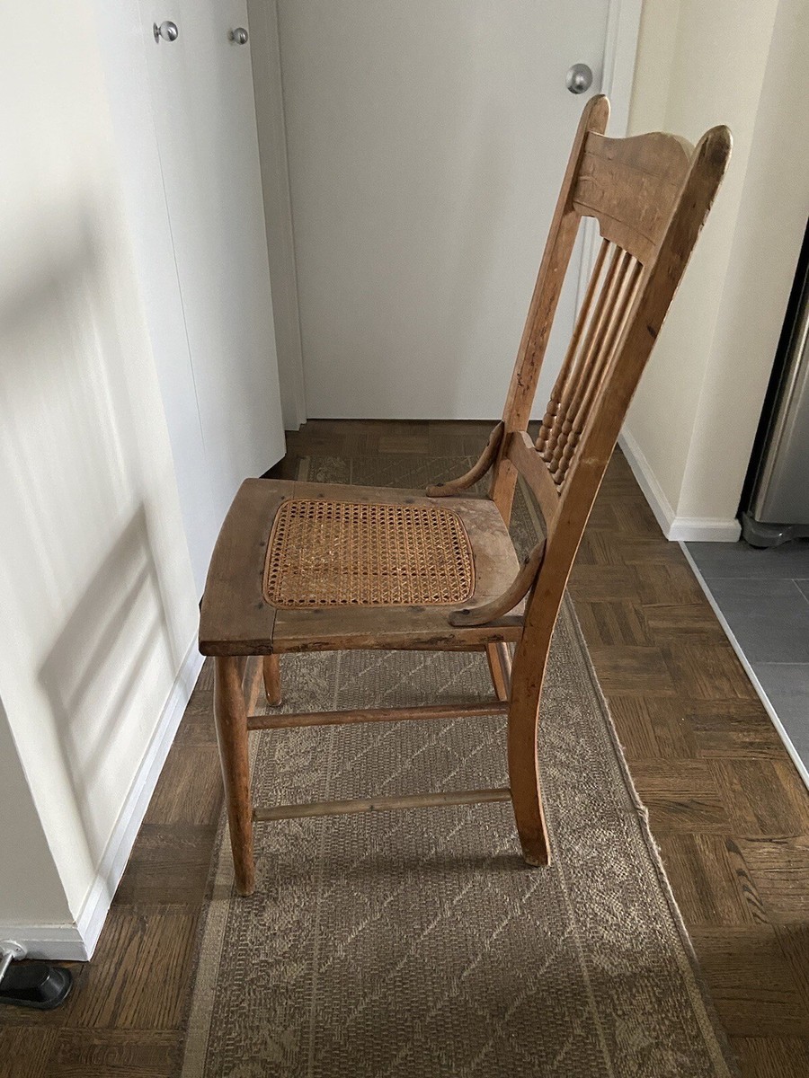 Sale 70's 国産ヴィンテージ 鋲打ち スピンドルチェア antique