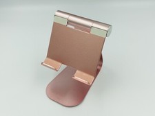 IPad Tablet Stand Holder for Desk, Adjustable Portable Desktop Holder Rose Pink