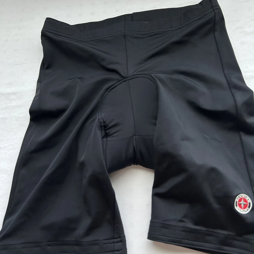 Schwinn Classic Cycling Shorts Black Padded Spandex Bicycle Size L - Image 2 of 4