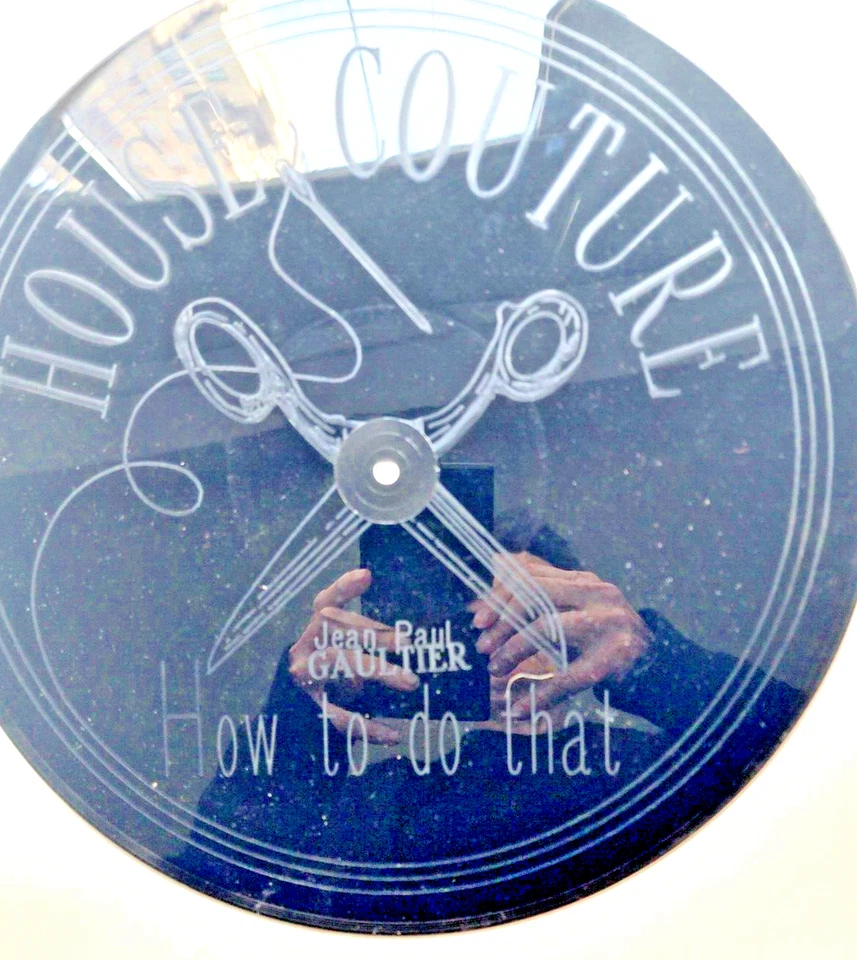 JEAN PAUL GAULTIER VTG CLOTHING "HOW TO DO THAT "  1989 RARE! LP  RUNWAY MUSIC - Image 2 of 3