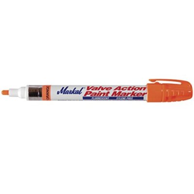 MARKAL 434-97052 MARKAL VALVE-ACTION PAINT MARKER - FL ORANGE