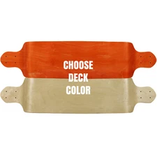MOOSE Longboard Skateboad Deck 9.75" x 41.5" Drop Down Cruiser Maple