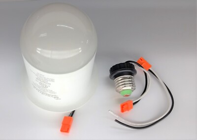 12x Overdrive EH80 26W 5000K LED Jelly Jar Fixture Wet Location Light Fixture