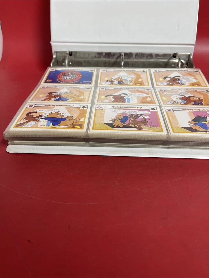 Tarjeta de pelota de cómic de 1990 de la baraja superior de personajes de Looney Tunes All Stars 331 cartas Foto 2 de 4