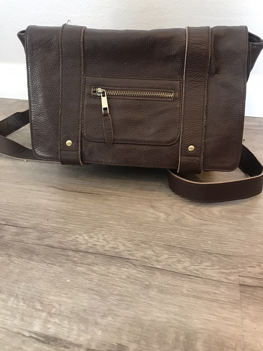 VERE VERTO Repeto Leather Convertible Backpack New VERE VERTO Brown Repeto Leather Convertible Backpack  main image 3