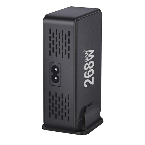 268w Charger Type C 8 Port Hub Multi USB Charger Station PD Fast Charging - Photo 9 sur 18