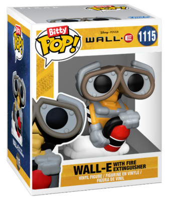 Funko Bitty POP!   Wall-E with Fire Extinguisher #1115   Pixar   2024