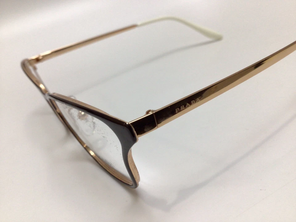 MARCO DE GAFAS PRADA OJOS DE GATO - Hecho en Italia (53-16 145) ESTUCHE, ETIQUETA, NUEVO Foto 4 de 4