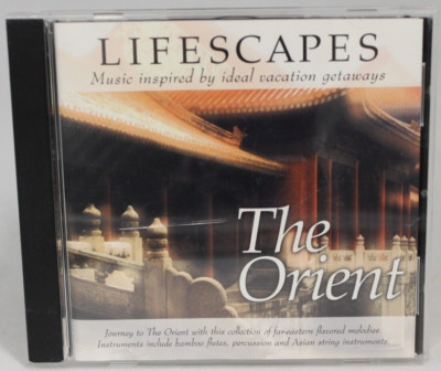 Lifescapes The Orient CD Music Inspired By Ideal Vacation Getaways