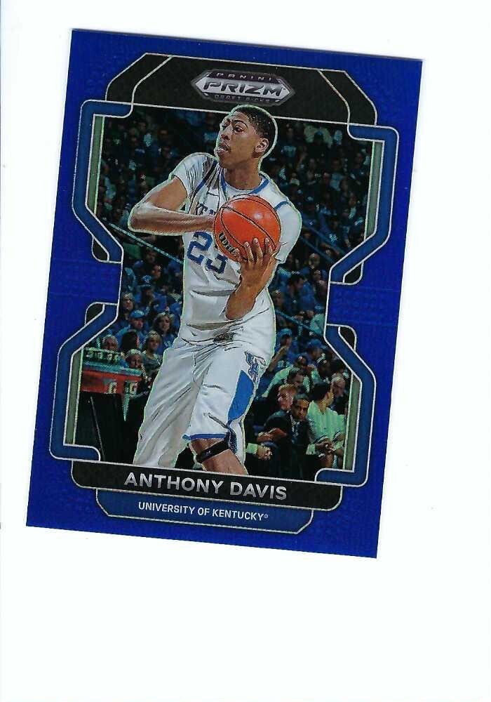 2022 Prizm Draft Anthony Davis 045/199 Blue Prizm #2 PWE