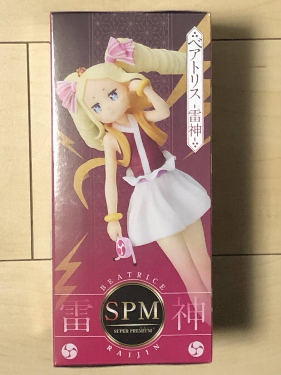 Re Zero Beatrice Super Premium Figure Thunder God Raijin SPM