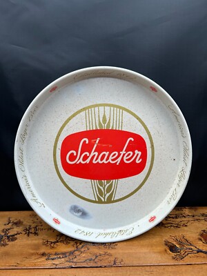 Schaefer Metal Beer Tray