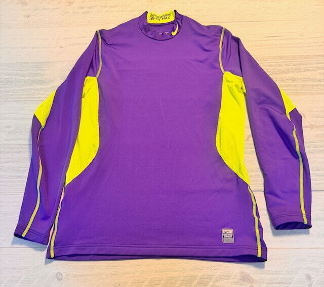 Nike Pro Combat Dri-FIT セットアップXL 紫/黄 Nike Pro Combat Dri-FIT セットアップXL 紫/黄