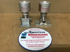 LOT OF 2 FUJIKIN DIAPHRAGM  TYPE N.C. O.P. 3.5~7kgf/cm2G TYPE NC SHIPSAMEDAY