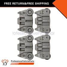 Set of 4 For Whirlpool KitchenAid Dishwasher Lower Rack Wheel Roller W10195417