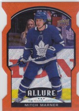 20/21 ALLURE..MITCH MARNER..ORANGE SLICE..DIE CUT..CARD # 35..MAPLE LEAFS