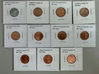 Starter lot of BU Lincoln Cents Great way to start Wheat Cent collecting