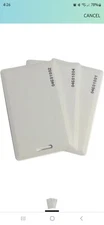 50 pcs 26 Bit Proximity Clamshell Weigand Prox Swipe Cards Compatable with...